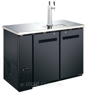 [ALT] Beer cooler with tap - 335 liters - 2 doors