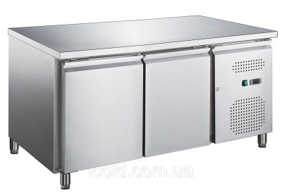 [ALT] Охолоджувальний столик хлібобулочні 1,50 х 0,80 м - з 2 дверцятами