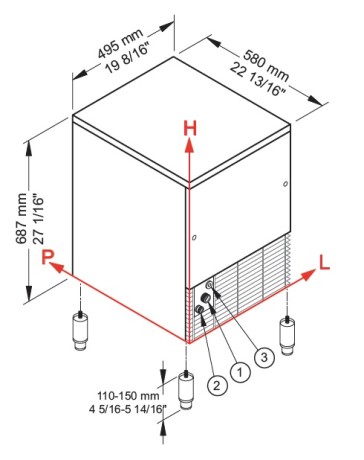 [ALT] Льодогенератор Brema IMF35A