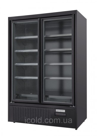 [ALT] Шкаф холодильный - 600 litres - with 4 shelves - black