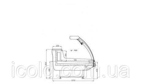 [ALT] Холодильная витрина  W-25 PSP