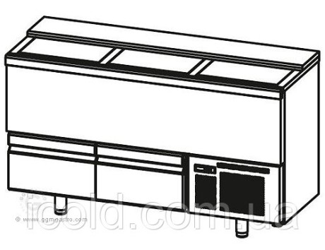 [ALT] Холодильна камера для напоїв 445 літрів - з 2 шухлядами